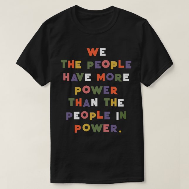 USA Resist Protest Rett Demokratie 2025 T-Shirt (Design vorne)