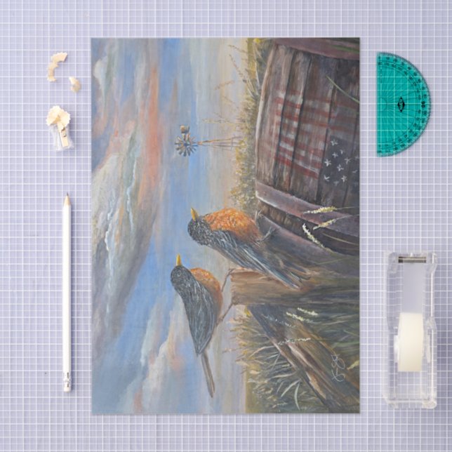 USA Robins Seidenpapier (Handwerk)