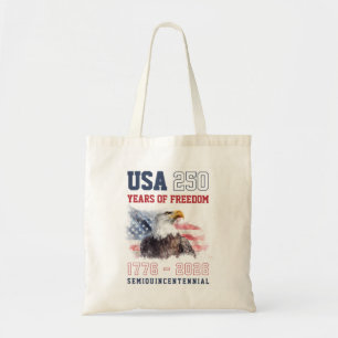 USA Rot Weiß Blau 250. Jubiläum Amerikas Tragetasche