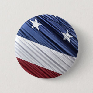 USA Rot, Weiß und Blau Amerikanische patriotische Button