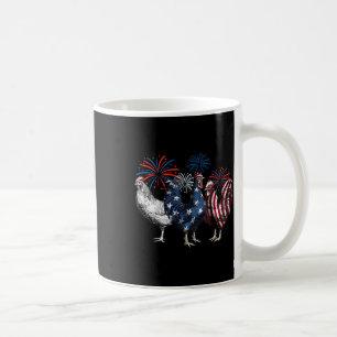USA rot weiß und blau Retro 4. Juli Amerikaner Kaffeetasse