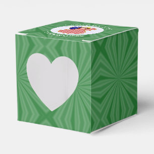 USA Roter Engel Weihnachtsflagge Personalisiert  Geschenkschachtel