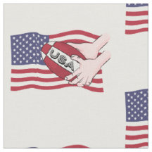 USA Rugby Team Supporter Flag mit Ball