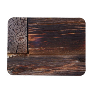 USA, Salmon, Idaho, Blockhütte Magnet