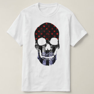 USA Schädel Krieger T-Shirt