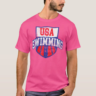 USA schwimmen T-Shirt