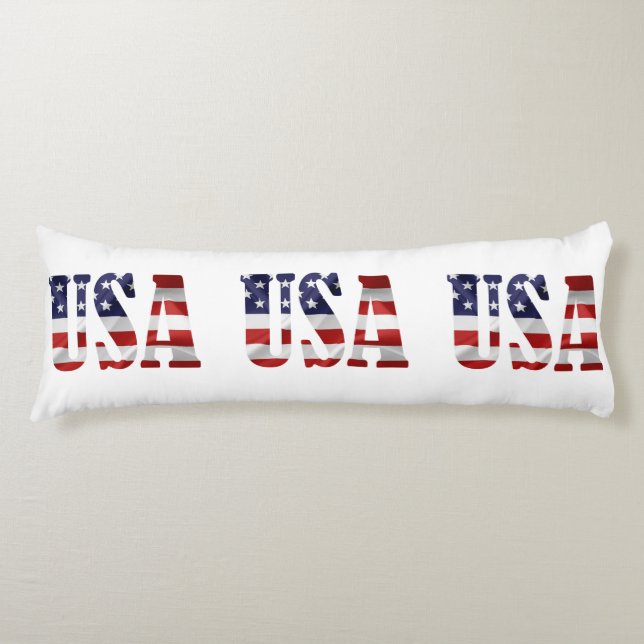 USA SEITENSCHLÄFERKISSEN (Vorderseite)