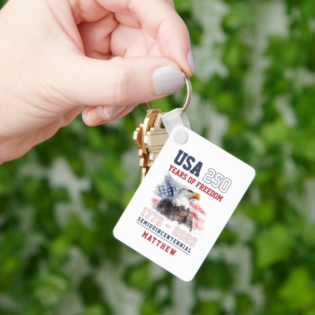 USA Semiquincentennial America's 250th Anniversary Schlüsselanhänger (Hand)