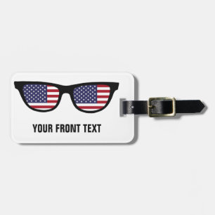 USA Shades Zollmarke für Gepäck Gepäckanhänger