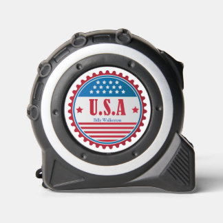 USA SIEGEL ZOLLBEZEICHNUNG MONOGRAM MAßBAND
