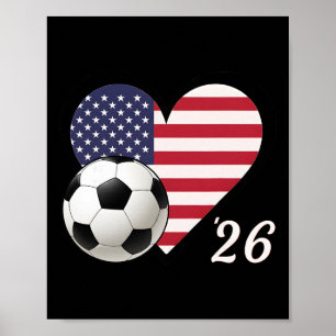Usa Soccer 2026  Poster