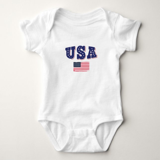USA Soccer Fan Jersey Shirt American Flag (Vorderseite)