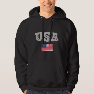 USA Soccer Fan Jersey Shirt American Flag