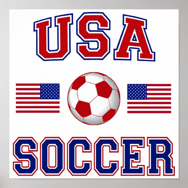 USA Soccer Poster (Vorne)