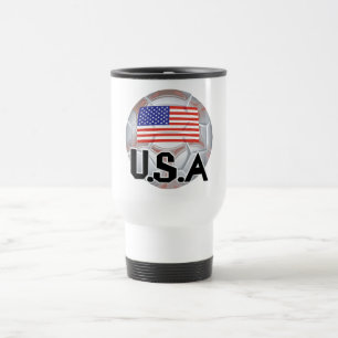 USA Soccer Team Reisebecher