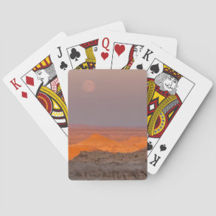 USA, South Dakota, Badlands-Nationalpark Spielkarten