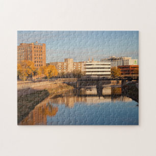 USA, South Dakota, Sioux Falls, Stadt-Skyline
