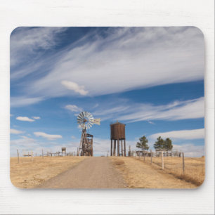 USA, South Dakota, Stamford, 1880 Stadt Mousepad