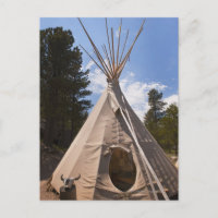 USA, South Dakota, Traditionelles Indisches Teepee