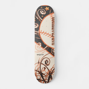 USA Sports Team San Francisco Bay Area Baseball Skateboard