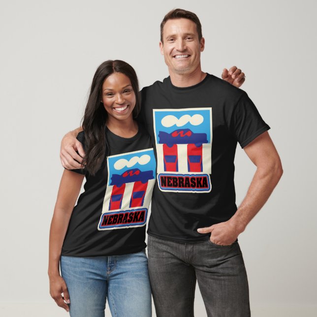 USA - STAATEN - NEBRASKA T-Shirt (Unisex)