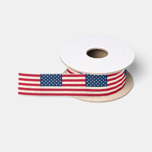 USA-Staatsflagge Satinband