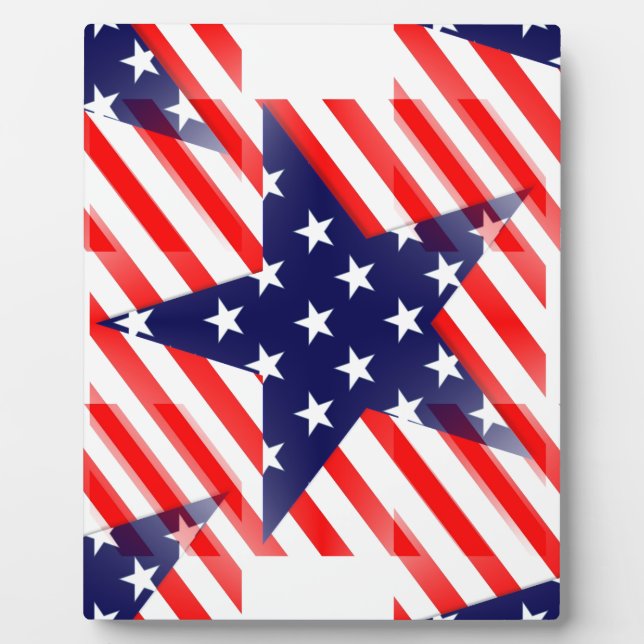 usa star fotoplatte (Vorderseite)