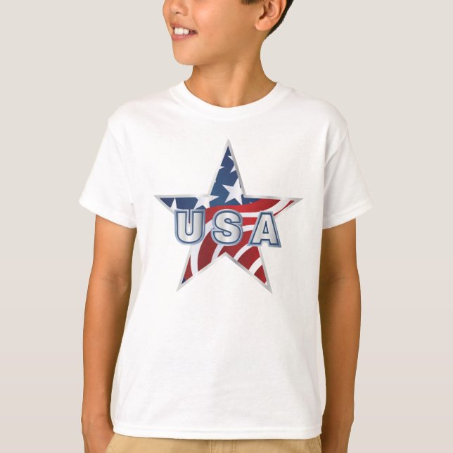 USA Star T-Shirt (Vorderseite)