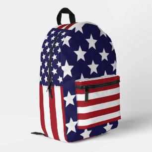USA Stars Stripes Bedruckter Rucksack