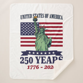 USA Statue of Liberty 250 Years 1776-2026 Sherpadecke