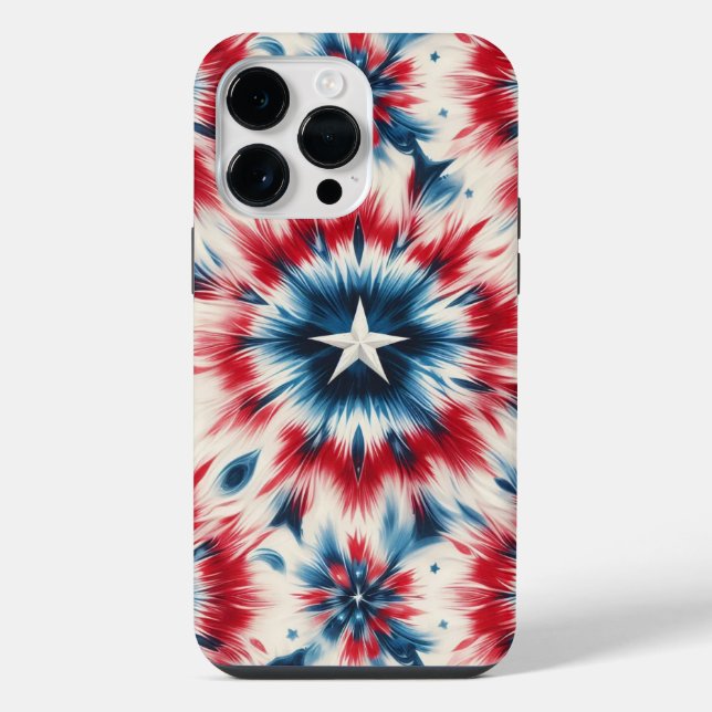 USA Stern iPhone 14 Pro Max Hülle (Rückseite)