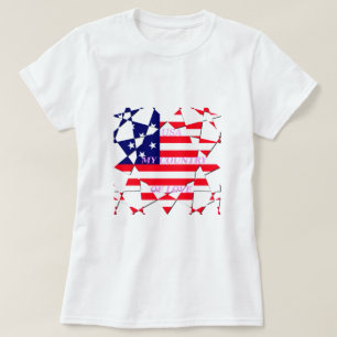 USA Sternenbanner Liebe Mein Land der Liebe T-Shirt