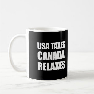 USA Steuern Kanada Relaxe Kaffeetasse