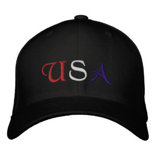 USA StickHat Bestickte Kappe