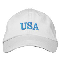 USA Stickmütze | Klassische patriotische Kappe 