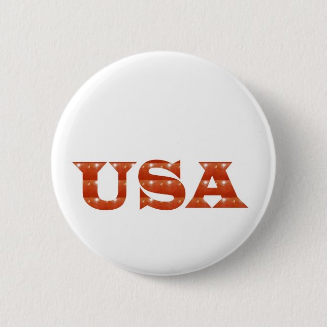 USA - Stolzer IDENTITÄT Schein ROTE ENERGIE-STÄRKE Button (Vorderseite)