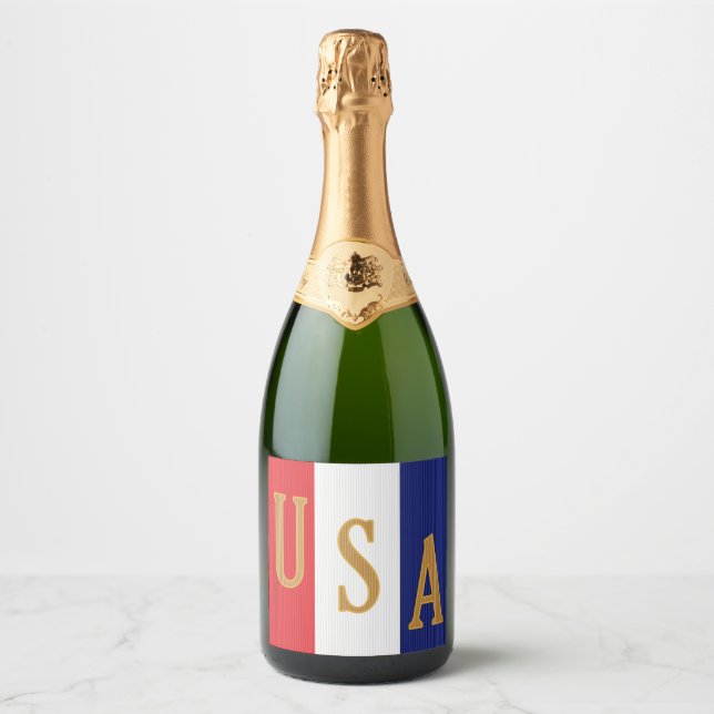 USA-Streifen-Dekor (Vorderseite)