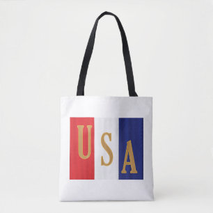 USA-Streifen-Dekor Tasche