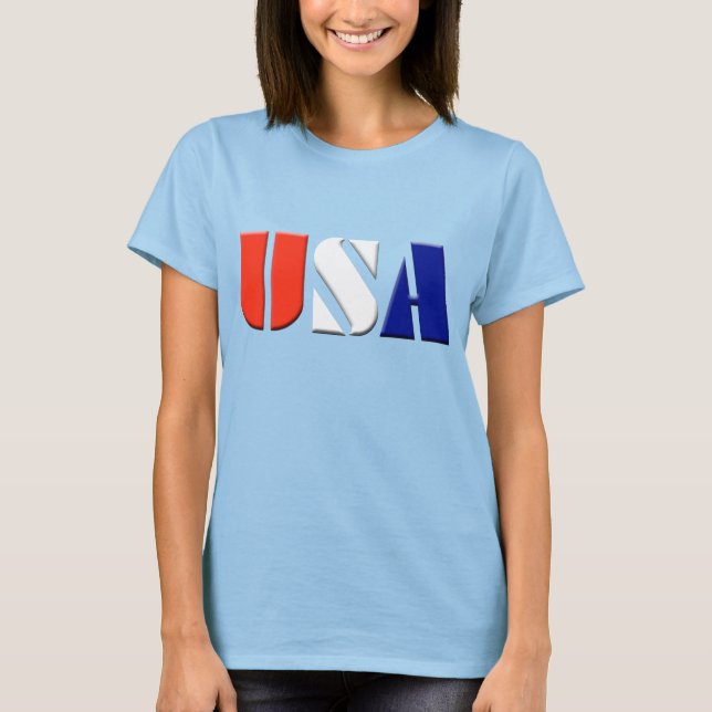 USA T-Shirt (Vorderseite)