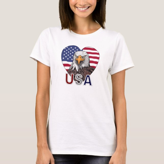 USA T-Shirt (Vorderseite)