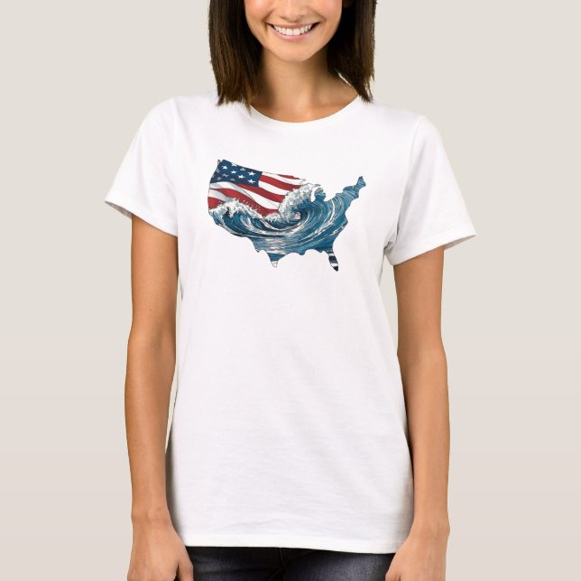 USA T-Shirt (Vorderseite)