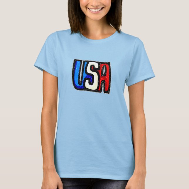 USA T SHIRT (Vorderseite)