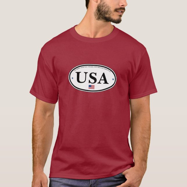 USA-T - Shirt (Vorderseite)
