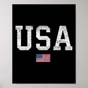 Usa T-Shirt Frauen Männer Kinder Patriotische amer Poster