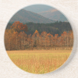 USA, Tennessee. Cades Cove in Smoky Mountain Sandstein Untersetzer