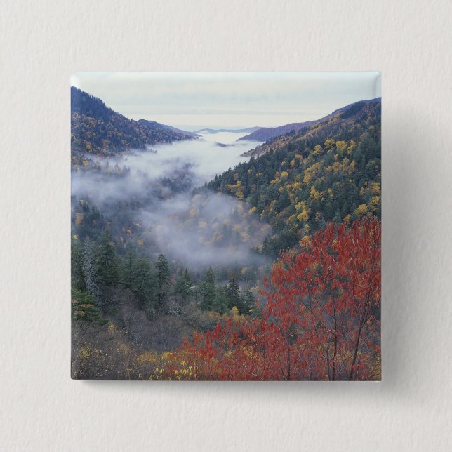USA, Tennessee, Great Smokey Mountains National Button (Vorderseite)