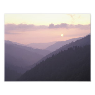 USA, Tennessee. Große Smokey Mountains Fotodruck