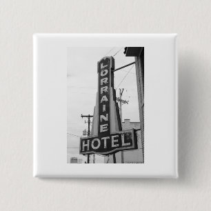 USA, Tennessee, Memphis: National Civil Rights Button