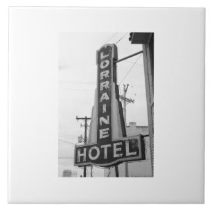 USA, Tennessee, Memphis: National Civil Rights Fliese