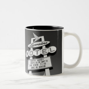 USA, Tennessee, Memphis,National Civil Rights Zweifarbige Tasse